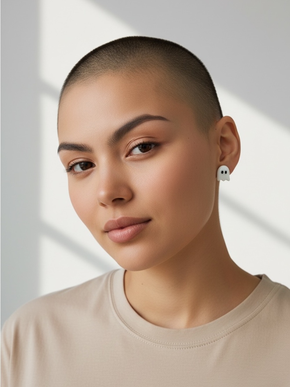 🆕 Ghost Stud Earrings 3 Pairs - Picture 3 of 4